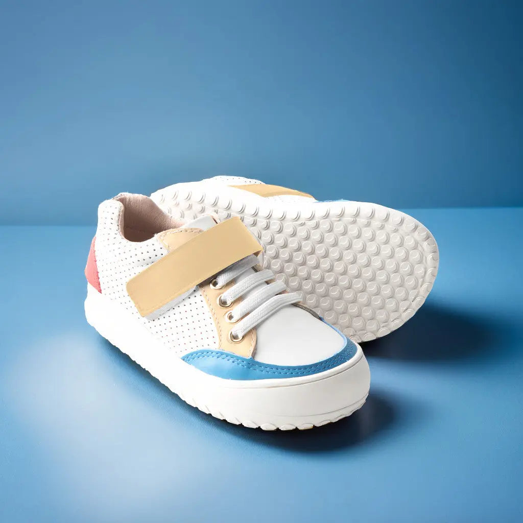 Little Love Bug Co. Play Perfect Patterned Low Top Shoes with Rubber-Capped Toe for Outdoor Adventures - Apparel & Accessories > Shoes > Baby & Toddler Shoes > Baby & Toddler Sneakers Sneaker