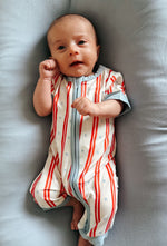 Organic Stars & Stripes Bamboo Shorty Pajamas by Little Joy Co. at Everetts Place