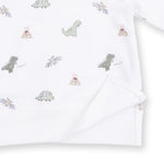 Playful Dinosaur Print Raglan Sweatshirt by Angel Dear (view 4 of 4)
