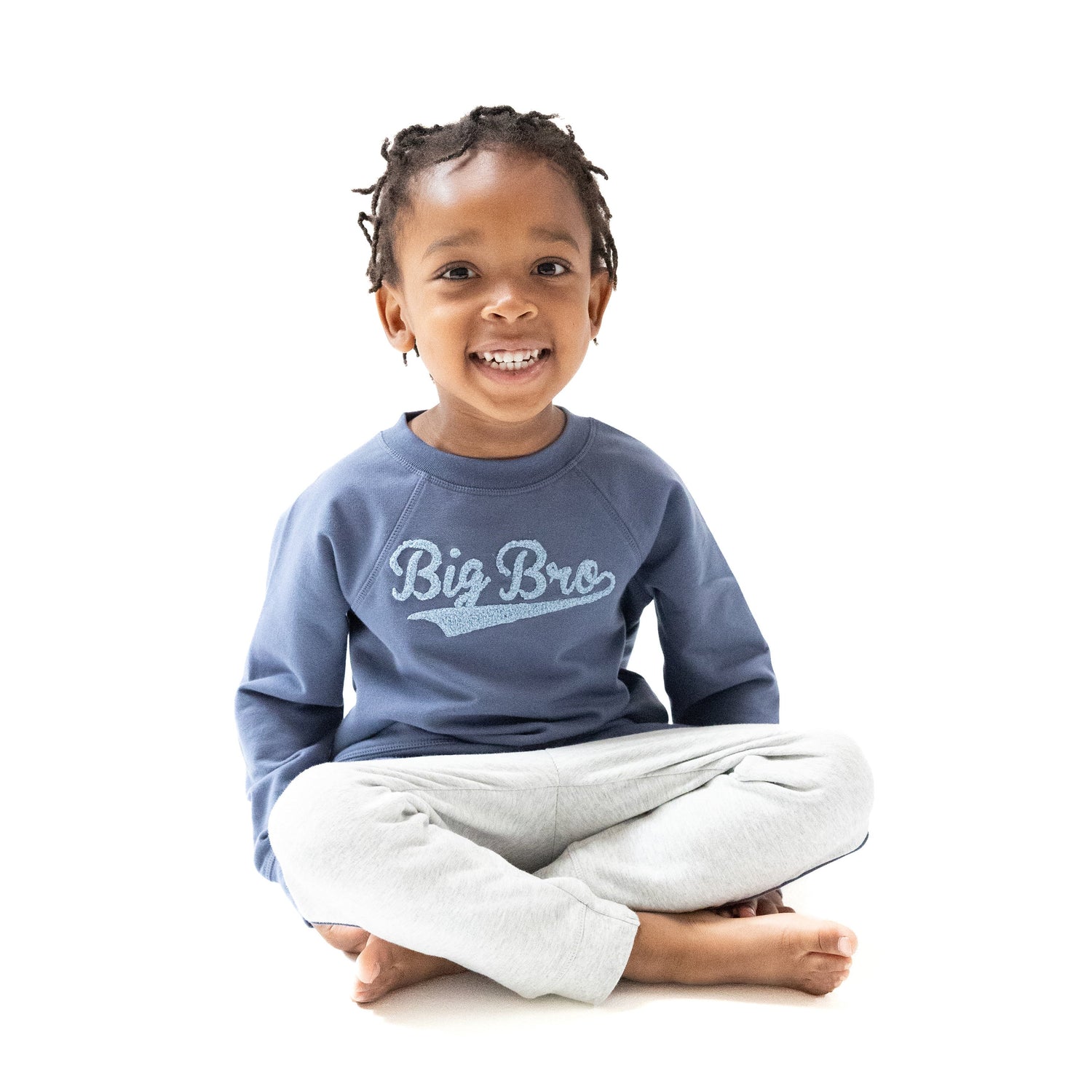 French Terry Big Bro Sweatshirt — Angel Dear | Cozy Grey