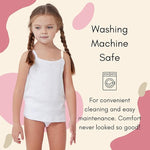 Feathers USA Briefs Tagless Snug Fit 100 Percent Cotton For Girls by Feathers USA at Everetts Place