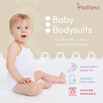 Feathers 4 Pack Baby Girls Tank Top Undershirts Super Soft Cotton For Toddlers by Feathers USA at Everetts Place