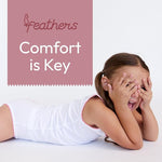 Feathers USA 5-pack super soft cotton tagless girls camisoles tank tops.