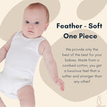 Feathers USA Baby Onepiece Bodysuit Tagless Comfort For Babies by Feathers USA at Everetts Place