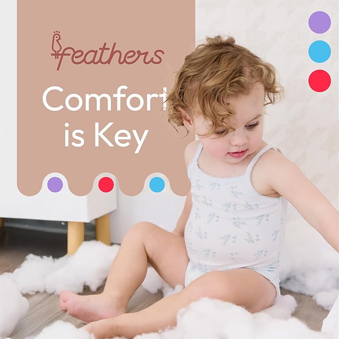 Feathers Leafy Style Tank Top Bodysuits Baby Girl Undershirts – Super Soft One-Piece for Toddler (4 Pack) by Feathers USA at Everetts Place