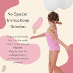 Feathers Girls and Toddler Underwear - Kids Underwear - Super Soft Cotton by Feathers USA at Everetts Place