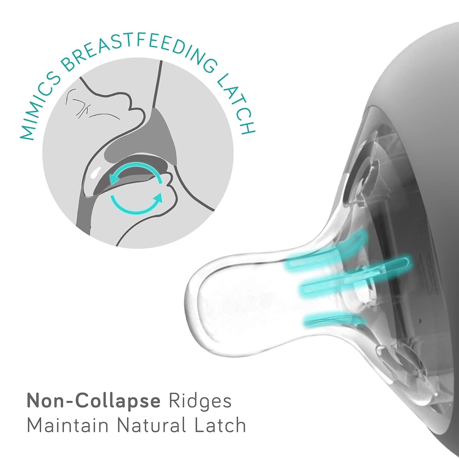 Flexy Silicone Baby Bottle 5oz by Nanobébé
