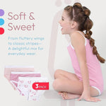 Feathers USA Briefs Tagless Super Soft Cotton for Girls by Feathers USA at Everetts Place