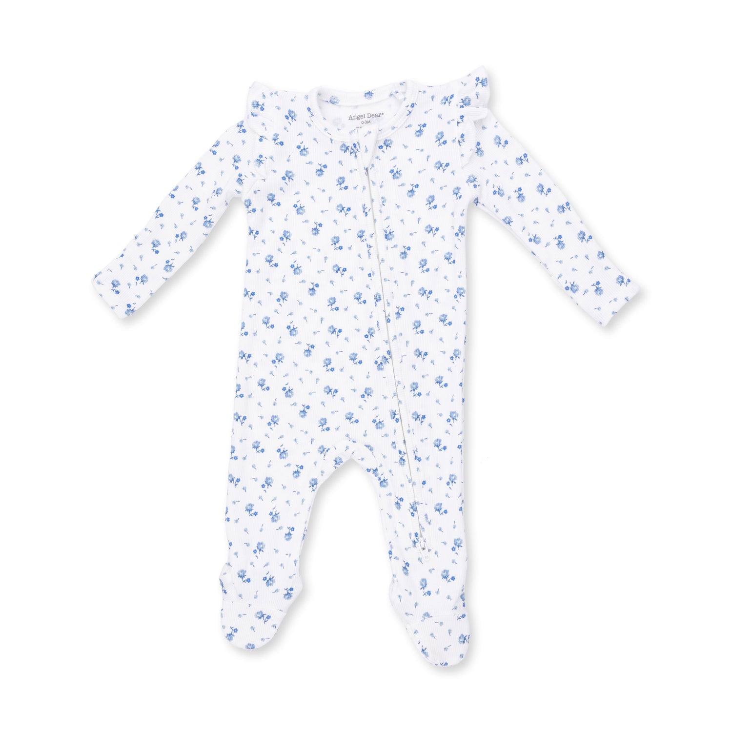 Joli Rosette - 2 Way Ruffle Sleeve Zipper Footie