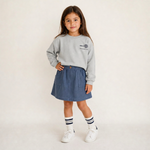 Organic Fleece Sweatshirt - Tennis by Makemake Organics