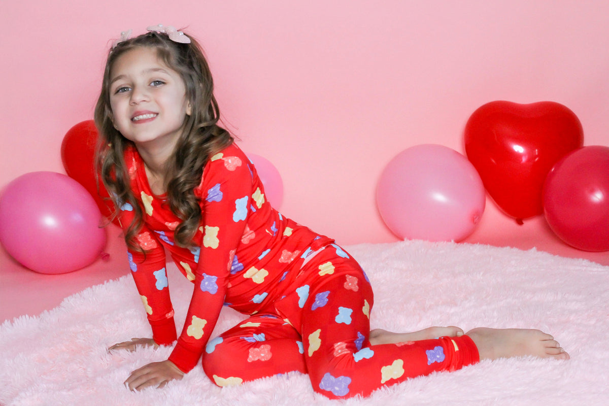 My First Gummy Yummy 2-Piece Bamboo Pajamas | Kids by Rayn’s Tiny Stitches