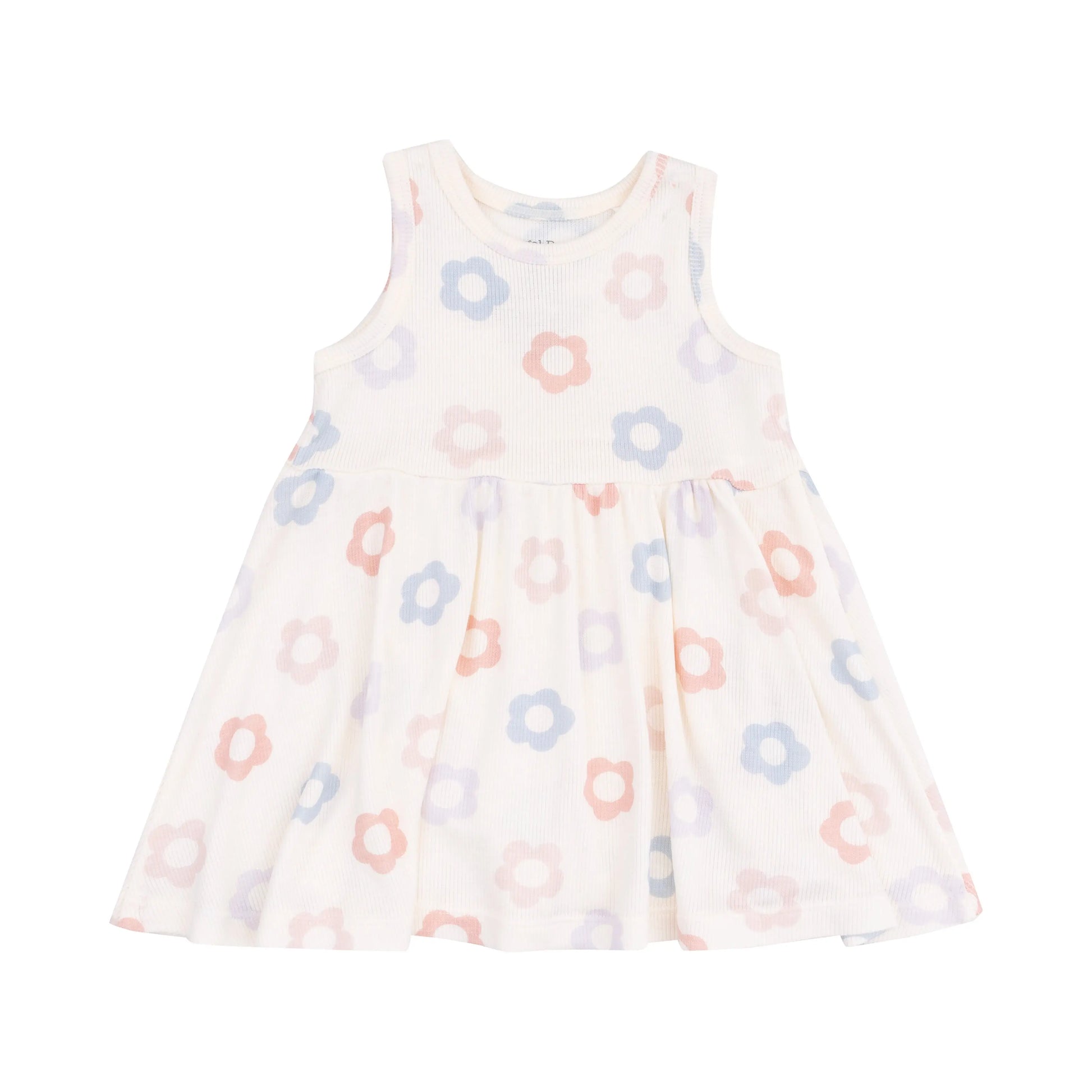Tank Dress and Bloomer Set for Toddler Girls Daisy Pop 2T to 4T.