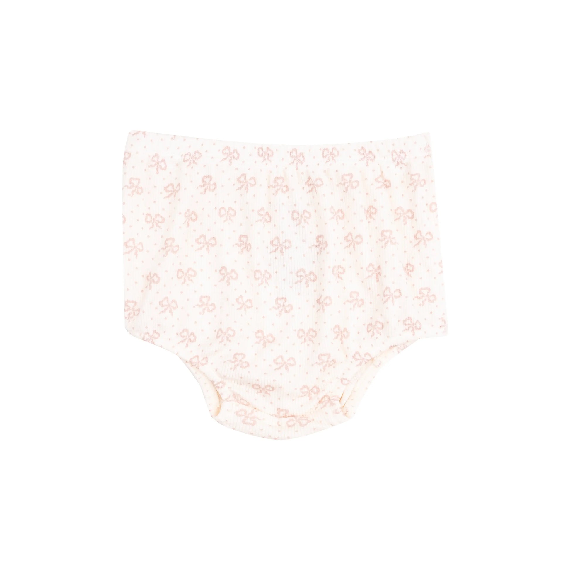 Tank Dress and Bloomer Set for Toddler Girls Vintage Mini Bows 2T to 4T.