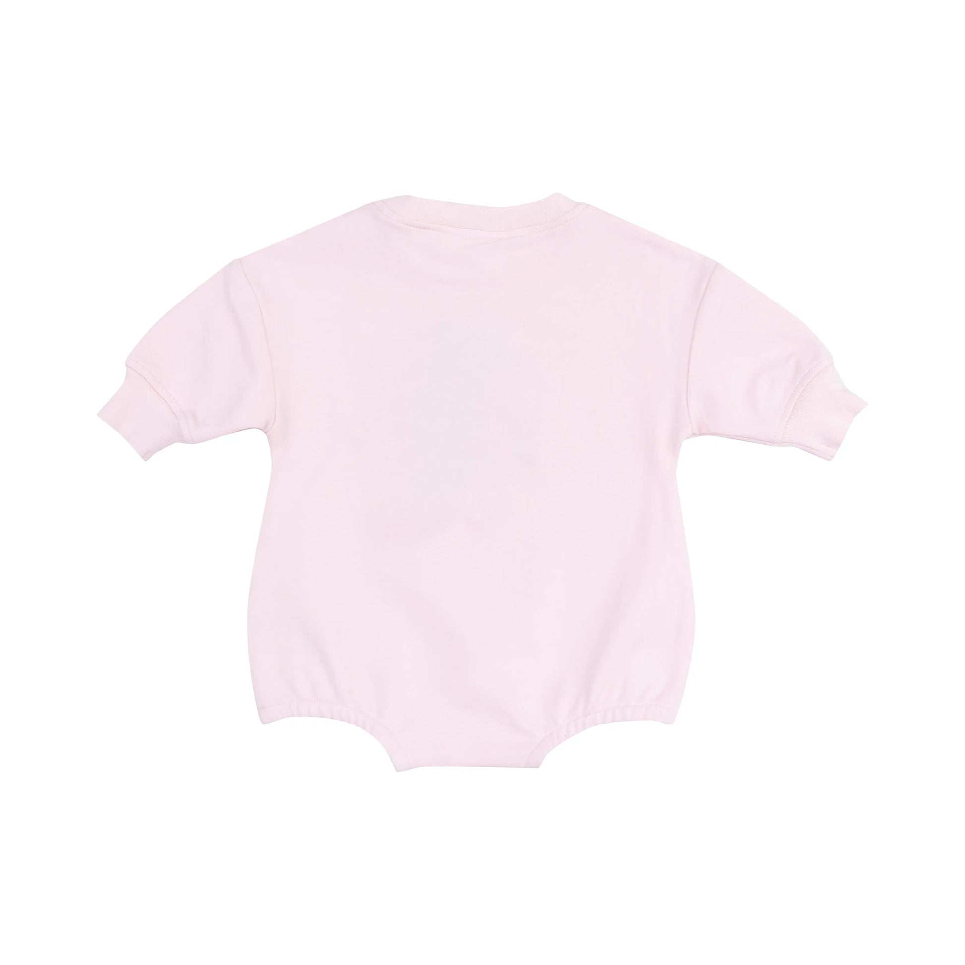 Strawberry Applique Sweatshirt Bubble French Terry Swiss Dot.
