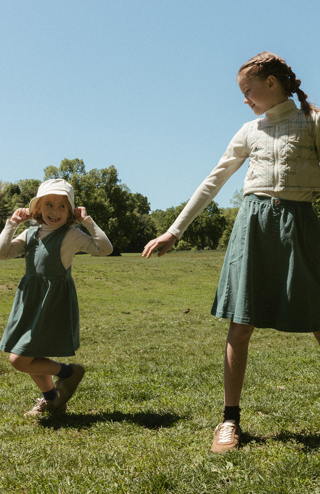 Louise Skirt - Emerald by Crew Kids NY (view 6 of 8)