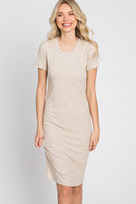 Versatile Ribbed Fitted Dress for Everyday by PinkBlush (view 8 of 10)