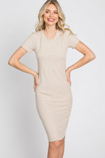 Versatile Ribbed Fitted Dress for Everyday by PinkBlush (view 10 of 10)