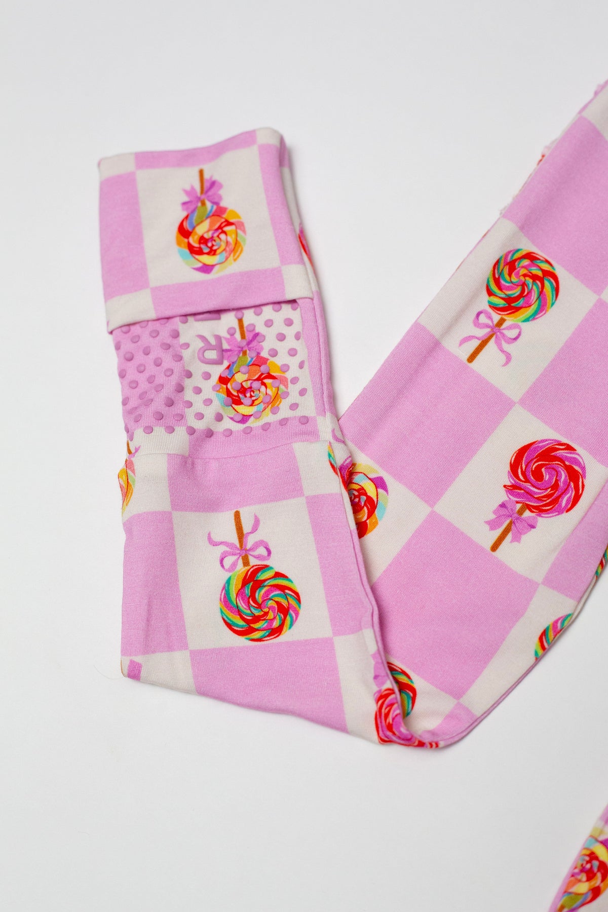 My First Lollipop Bamboo Onesie: Buttery Soft Pink Romper by Rayn’s Tiny Stitches