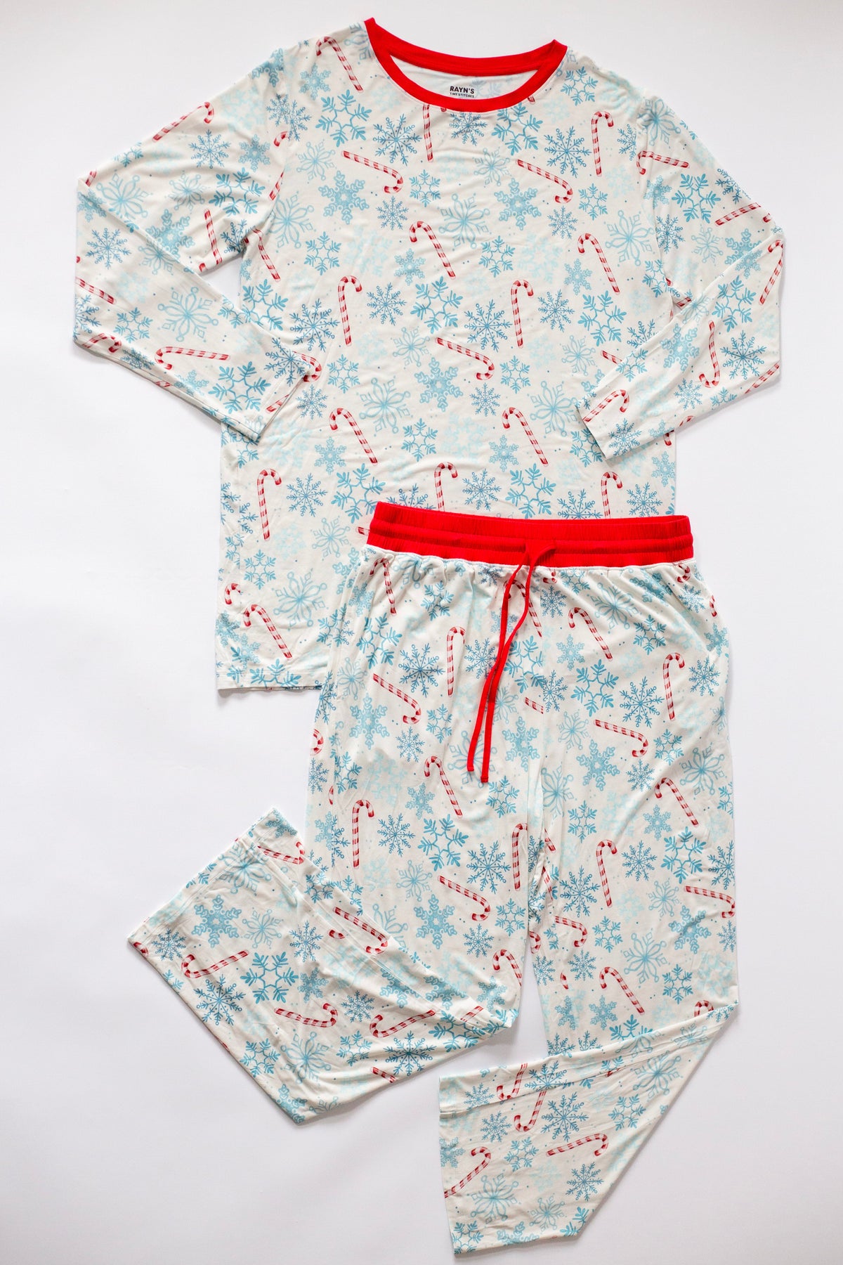 My First Candy Cane: Mens 2 Piece Mens Bamboo Pajamas by Rayn’s Tiny Stitches