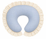 Ivory Eyelet Ruffle Original Nursing Pillow Cover by Little Mae & Co
