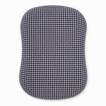 Black White Houndstooth Baby Lounger Cover by Little Mae & Co