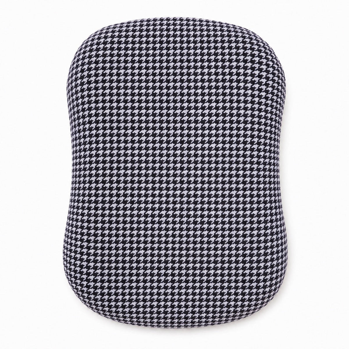 Black White Houndstooth Baby Lounger Cover by Little Mae & Co