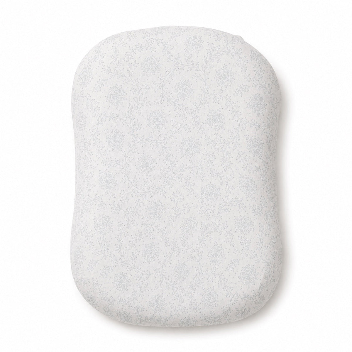 Sage Green Chinoiserie Ruffle Baby Lounger Cover by Little Mae & Co