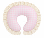 Ivory Eyelet Ruffle Original Nursing Pillow Cover by Little Mae & Co