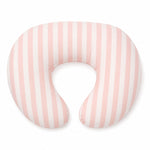 Pink White Stripe Ruffle Nursing Pillow Cover by Little Mae & Co