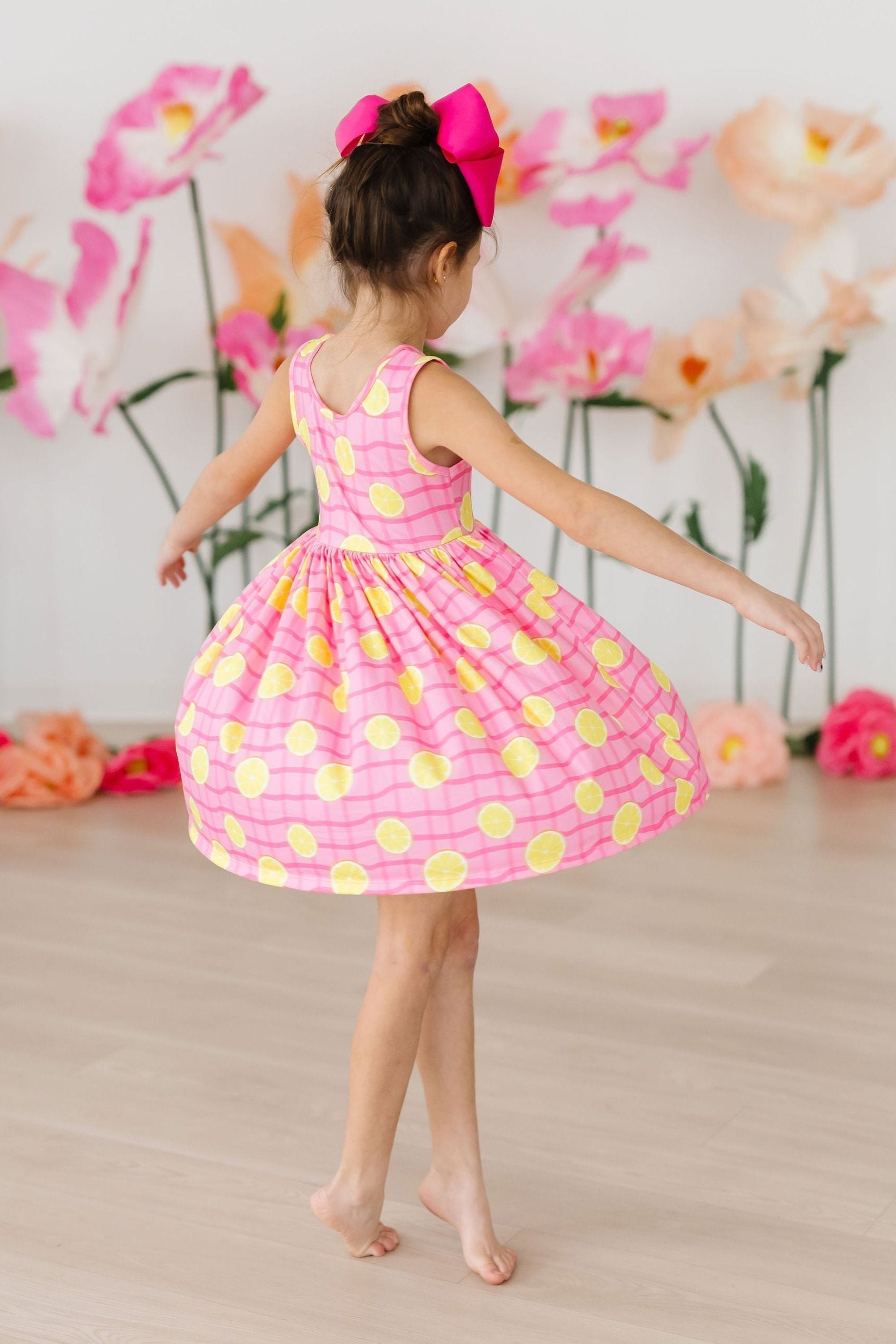 Mila & Rose ® Pink Lemonade Tank Twirl Dress for Toddlers Mila Rose - Apparel & Accessories > Clothing > Dresses Twirl Tank Dress