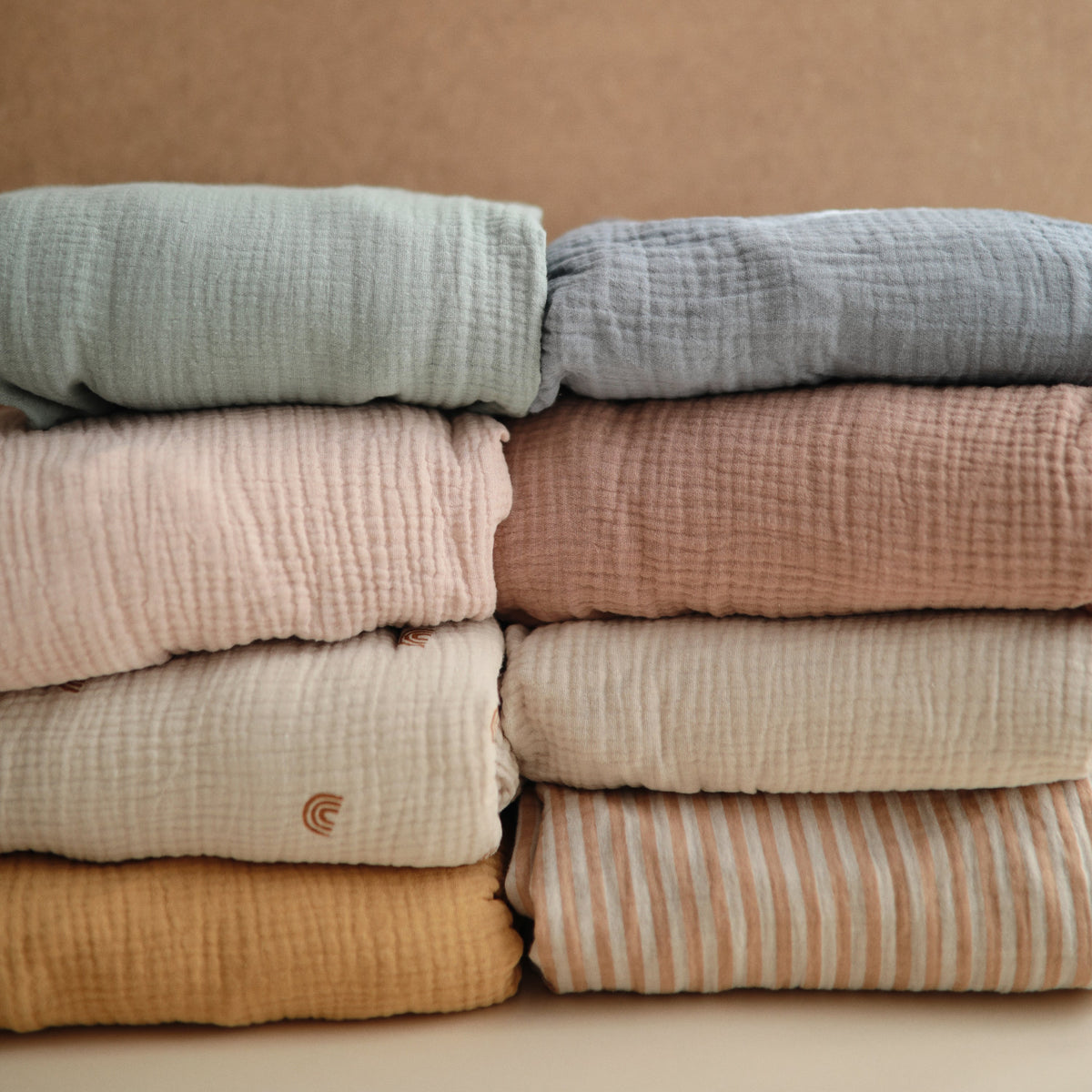 Extra Soft Bassinet Muslin Crib Sheet by Mushie at Everetts Place