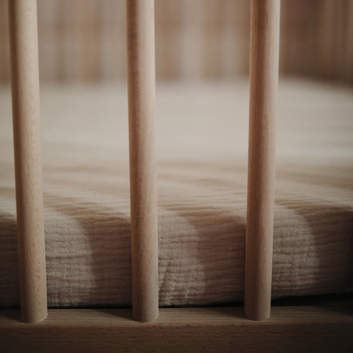 Extra Soft Bassinet Muslin Crib Sheet for Baby - 100 Percent Cotton Breathable Fabric Mushie