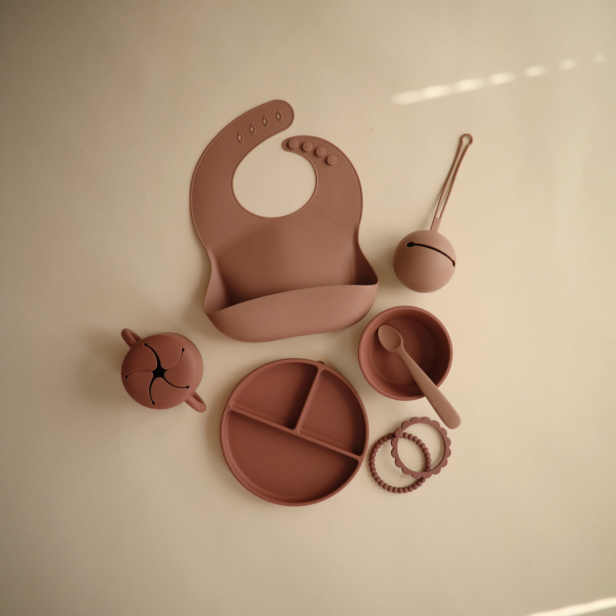 Silicone Snack Cup, Spill-Proof by Mushie