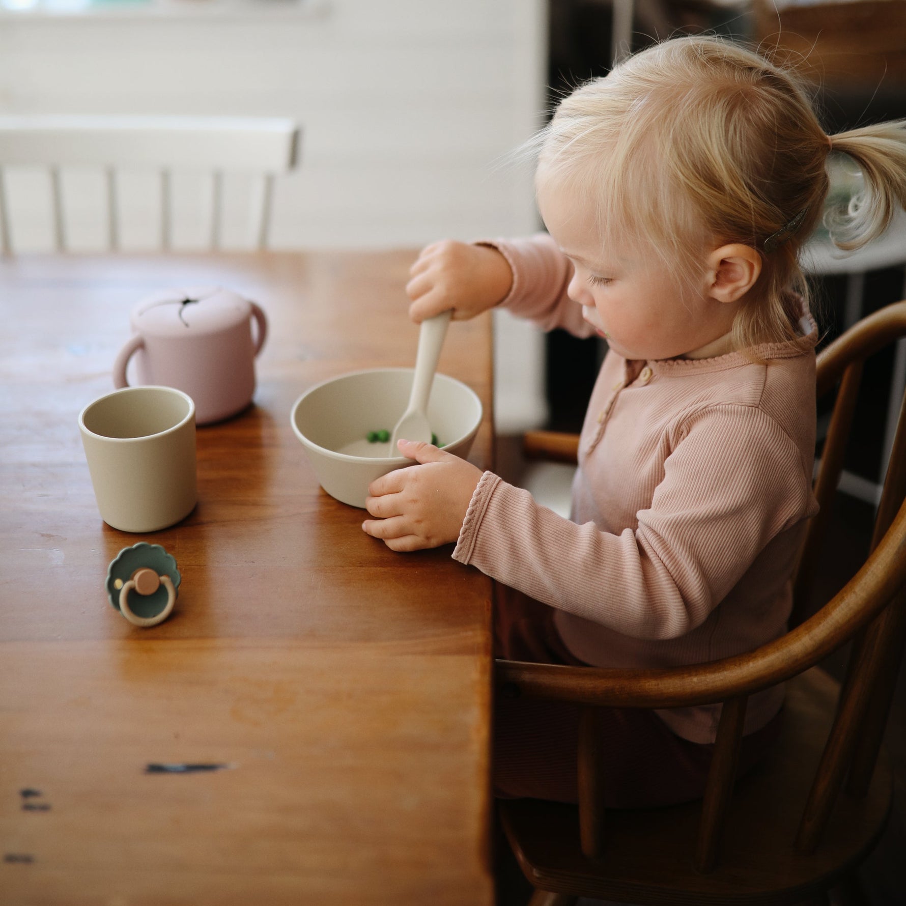 Ceramic Round Dinnerware Bowl by Mushie