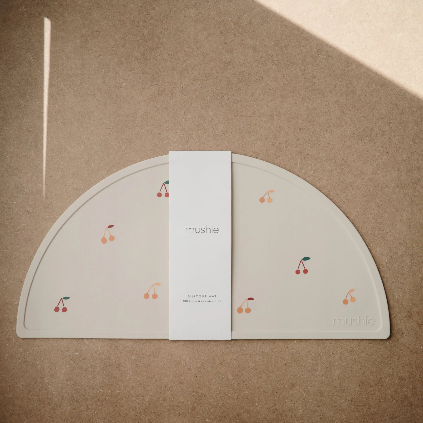 Mushie Silicone Placemat for Kids Durable and Easy to Clean Food Grade Silicone Stylish Design - Home & Garden > Linens & Bedding > Table Linens > Placemats silicone mat