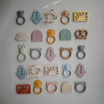 Sensory Animal Ring Teethers for Little Hands by Mushie