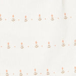 Lovely Littles Ribbed Cotton Baby Romper With Back Snaps Mitten Cuffs Lovely Littles 