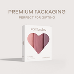 Easy Swaddle Blankets in Blush, Mauve, Mulberry, Pack of 3 by Comfy Cubs at Everetts Place