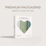 Easy Swaddle Blankets in Stone, Sage, Azul, Pack of 3 by Comfy Cubs at Everetts Place