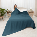 Comfy Cubs - Muslin Blanket for Adults, 6-Layer Bedding by Comfy Cubs - Neptune / Throw: 50" x 60" by Comfy Cubs at Everetts Place