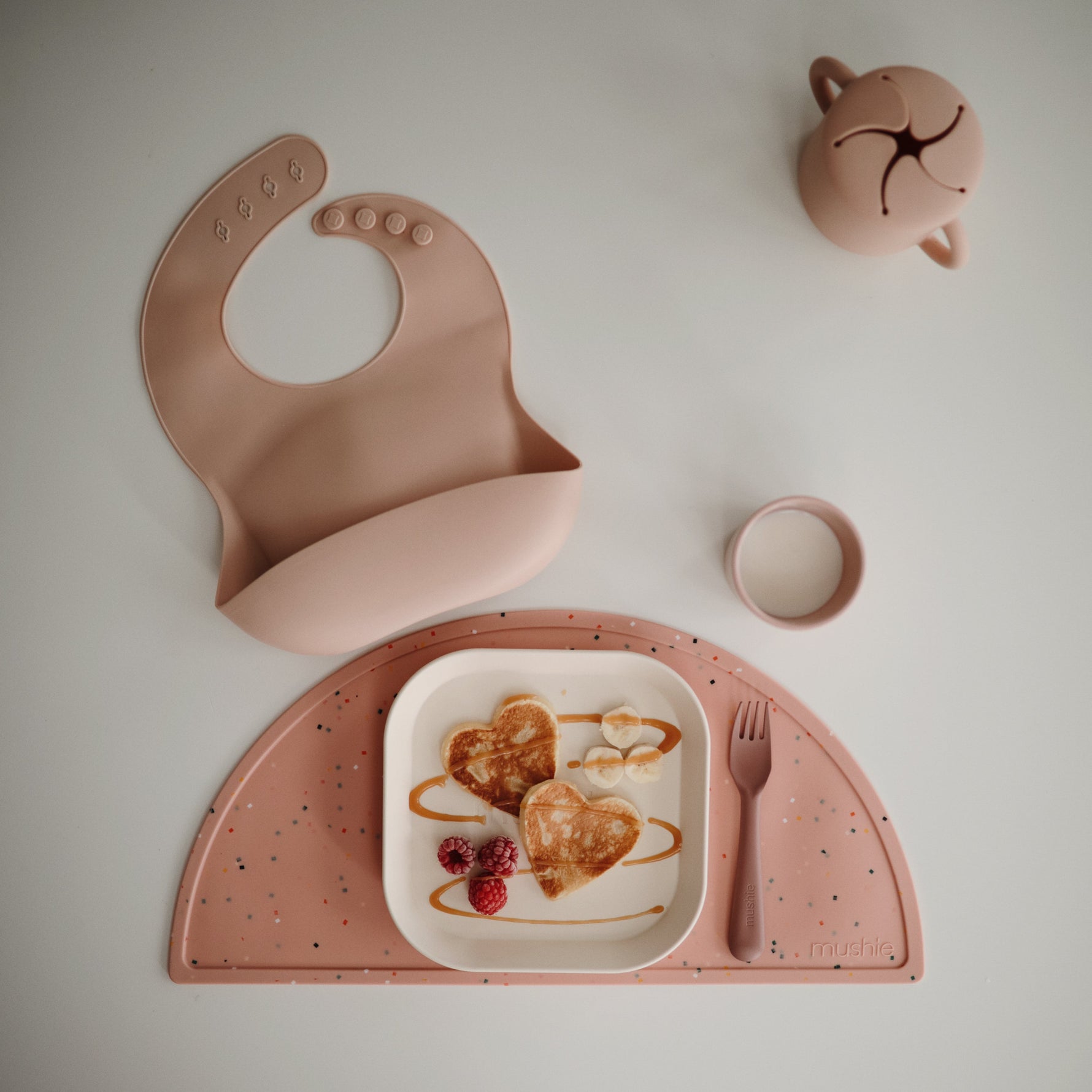 Durable Plastic Dinnerware Cups for Toddlers by Mushie
