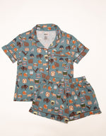 Women’s My First National Parks Adventure 2-Piece Shorts Pajama Set by Rayn’s Tiny Stitches