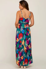 PinkBlush PinkBlush Maternity Maxi Dress with Tropical Floral Design for Expecting Moms - Apparel & Accessories > Clothing > Maternity Clothing > Maternity Dresses Apparel & Accessories > Clothing > Dresses