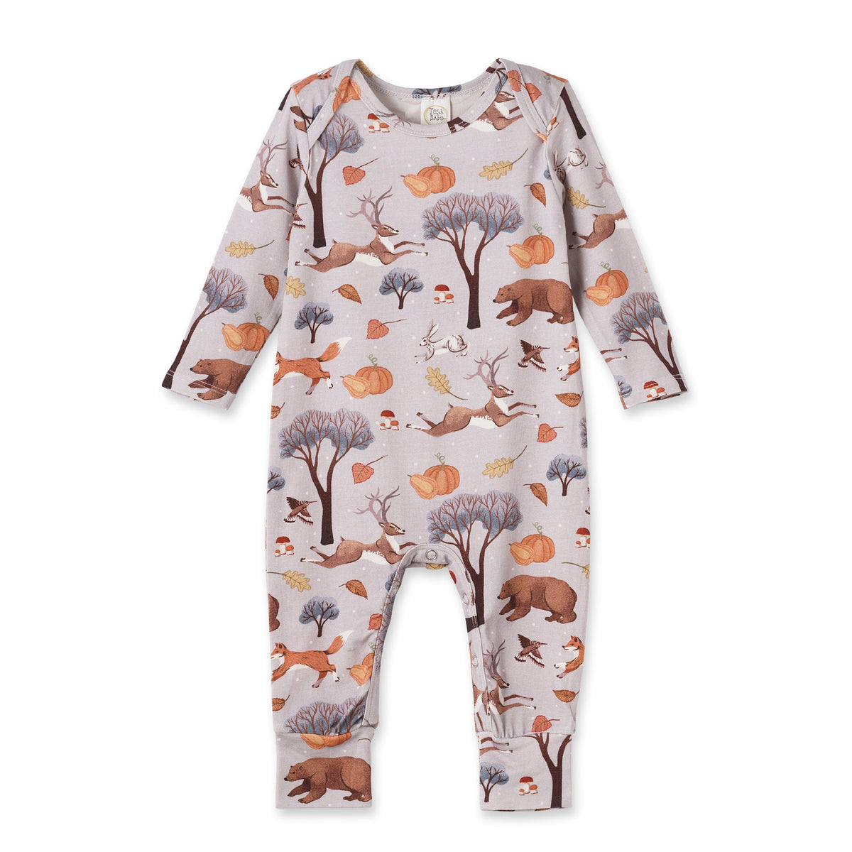 Forest Frolic Baby Romper - Soft Bamboo Fall Outfit by Tesa Babe (view 2 of 3)