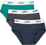 Feathers USA Cotton Briefs 3 Pack Tagless for Boys by Feathers USA at Everetts Place