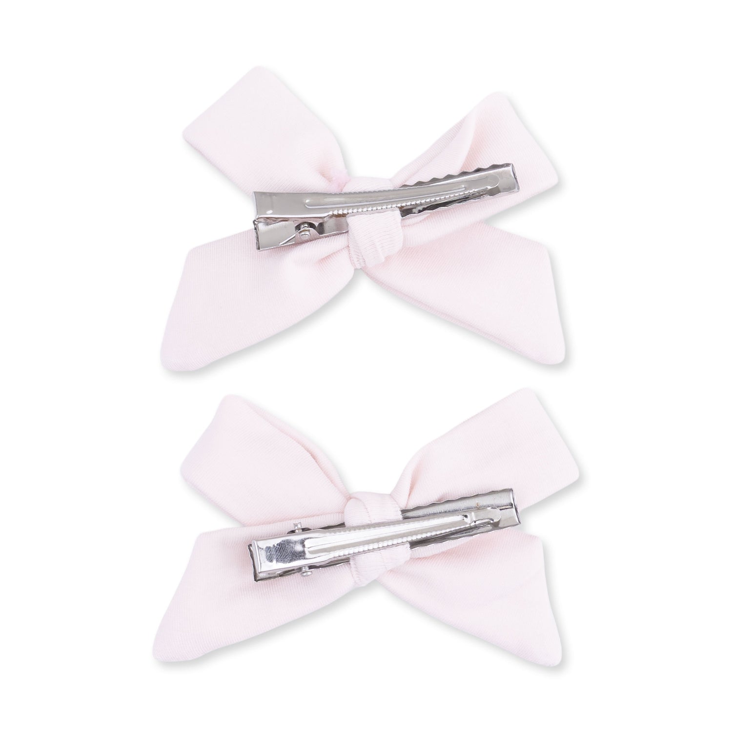Solid Mauve Morn - 2 Pack Bow Clips