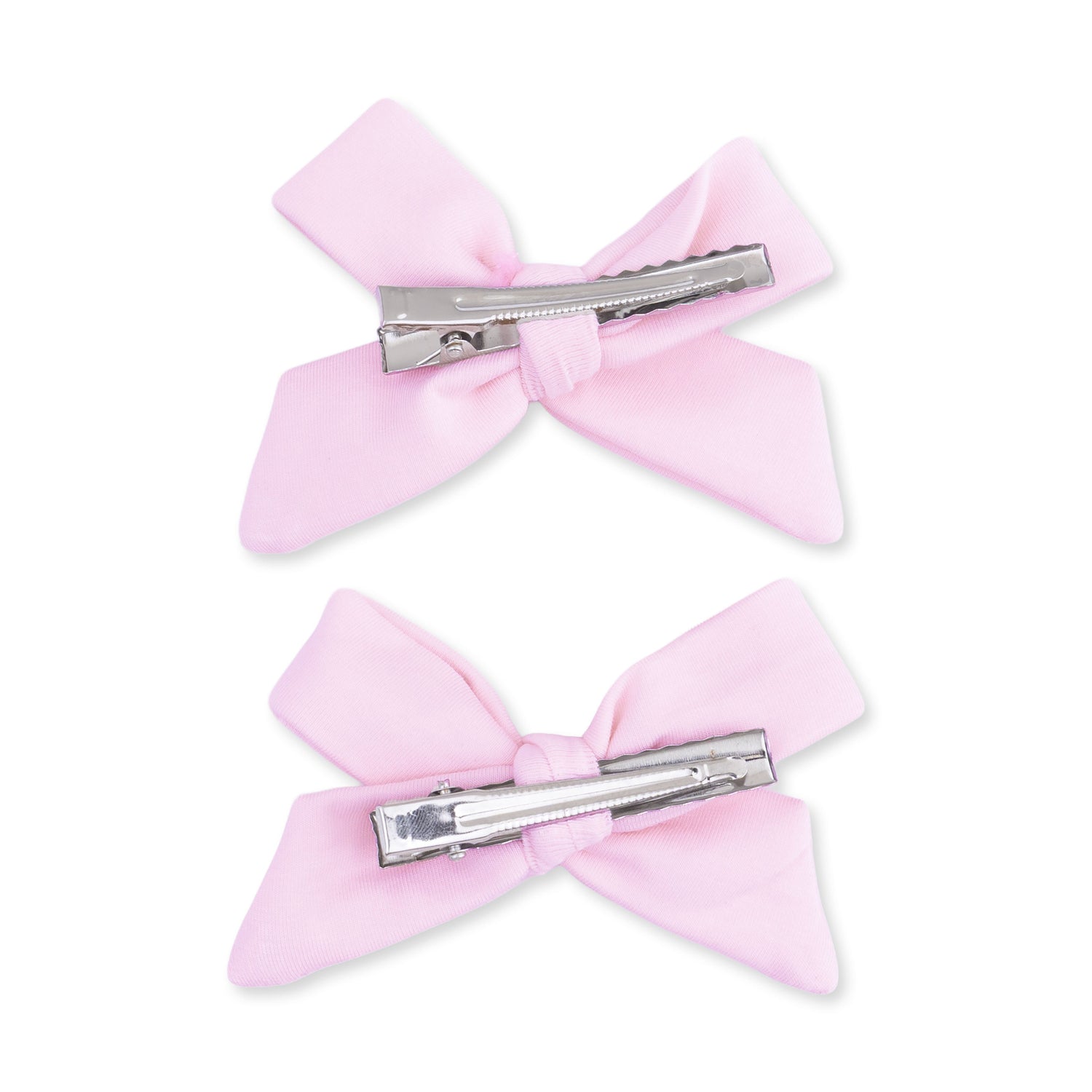 Solid Pink A Boo - 2 Pack Bow Clips