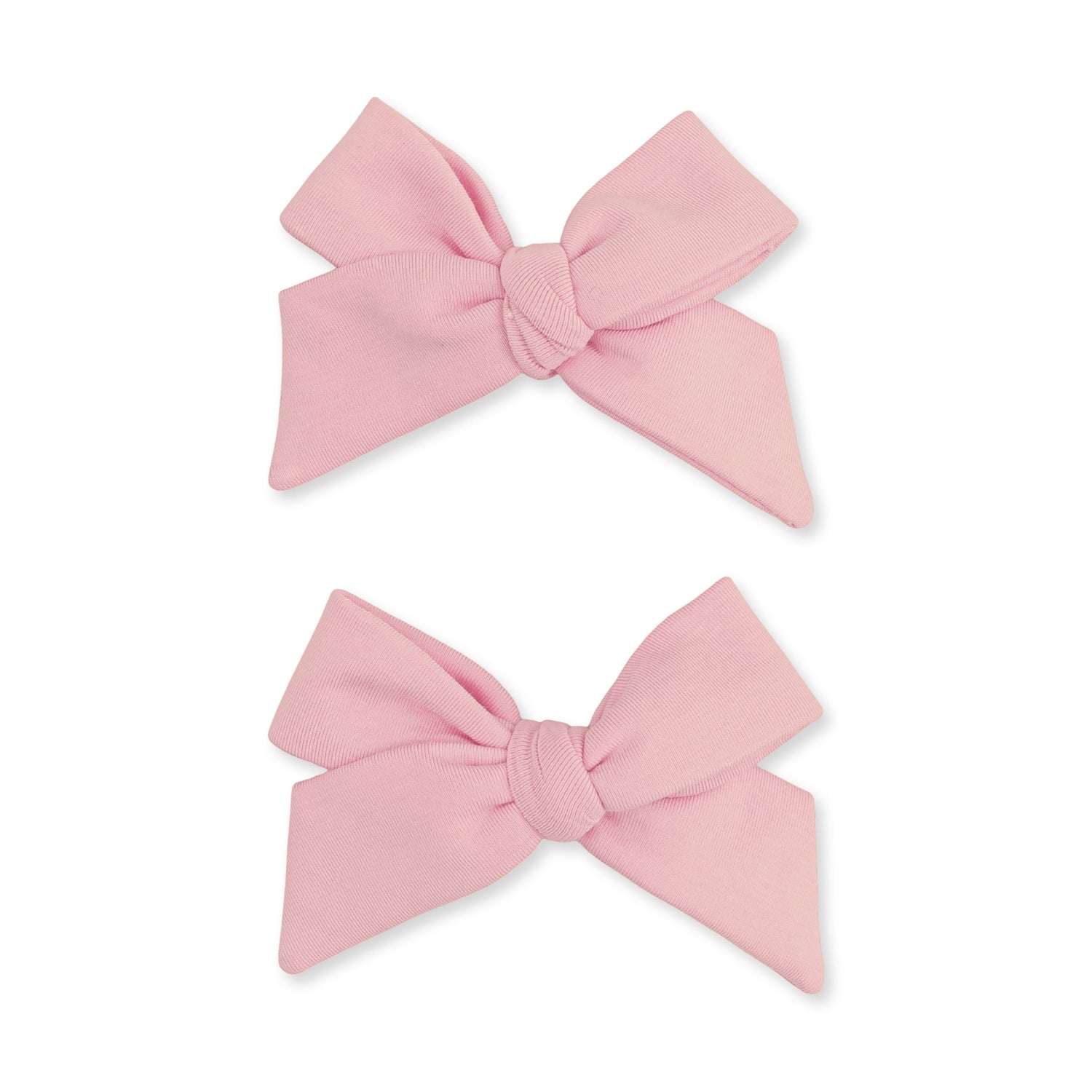 Solid Mellow Rose - 2 Pack Bow Clips by Angel Dear (view 1 of 3)