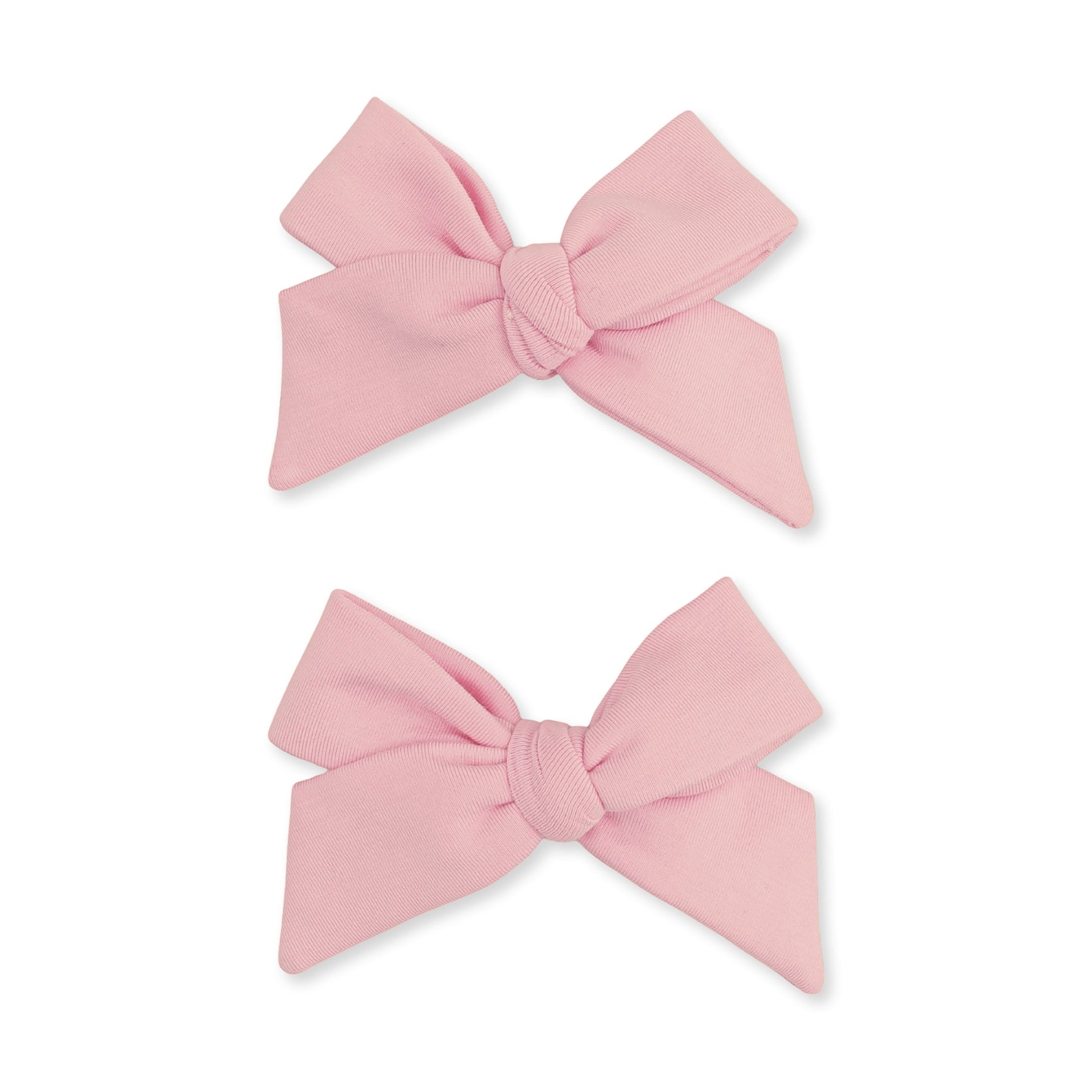 Solid Mellow Rose - 2 Pack Bow Clips by Angel Dear (view 1 of 3)