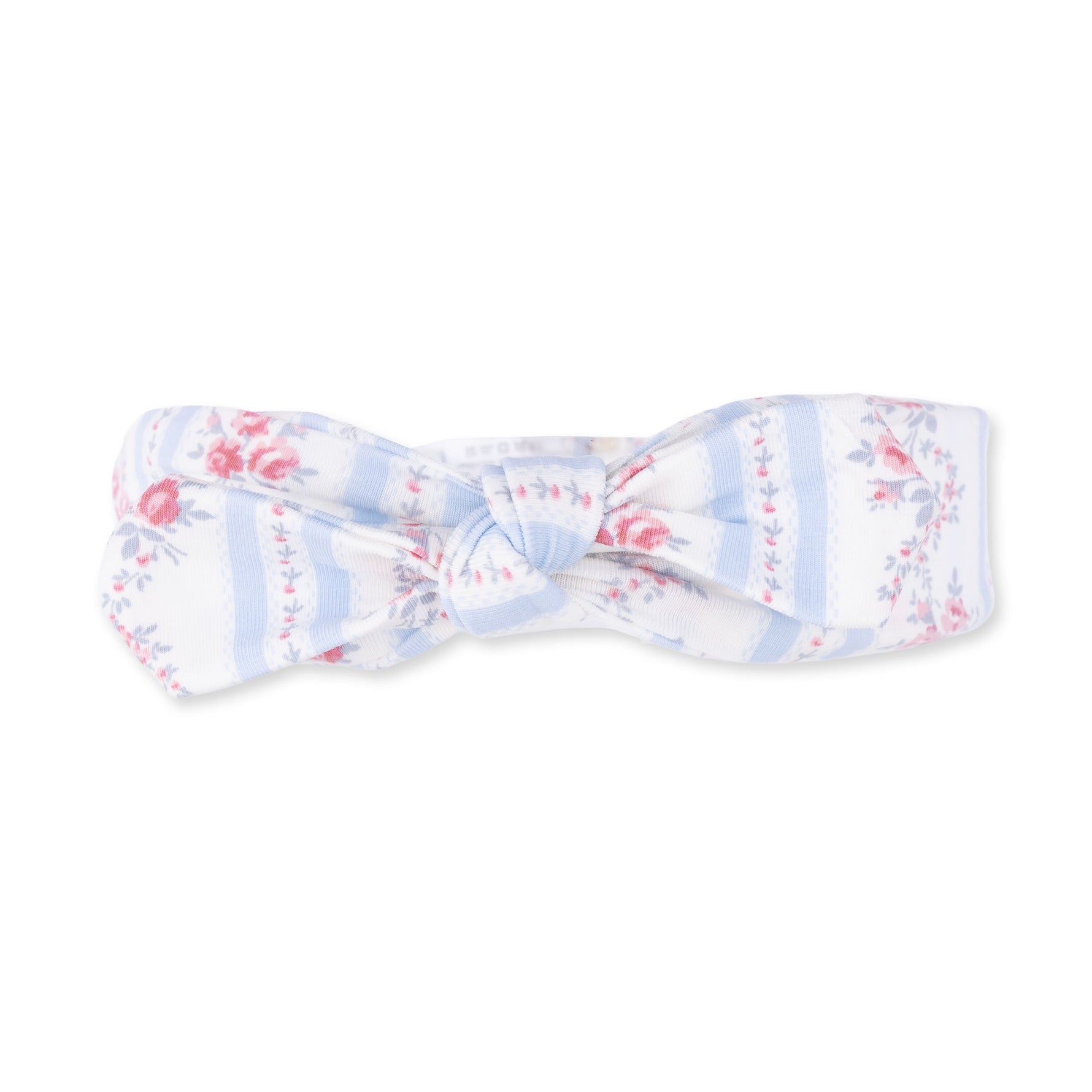 Anna Floral Stripe - Knot Headband by Angel Dear